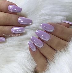 Lavender nail