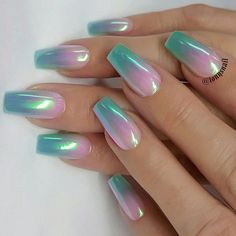 Ombre Acrylic Nails