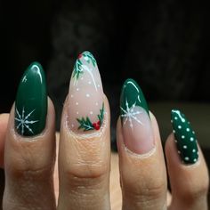 Green nails