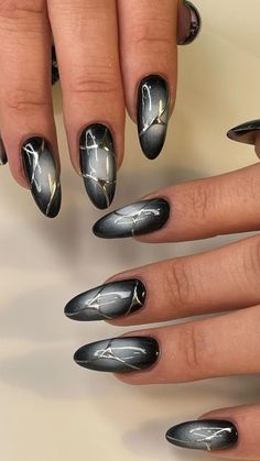 Dark Aura Nails