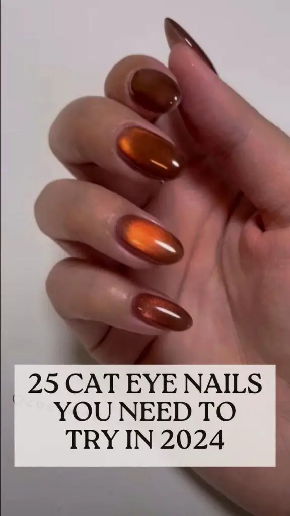 Cat Eye  nails