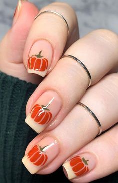 Pumpkin Nail