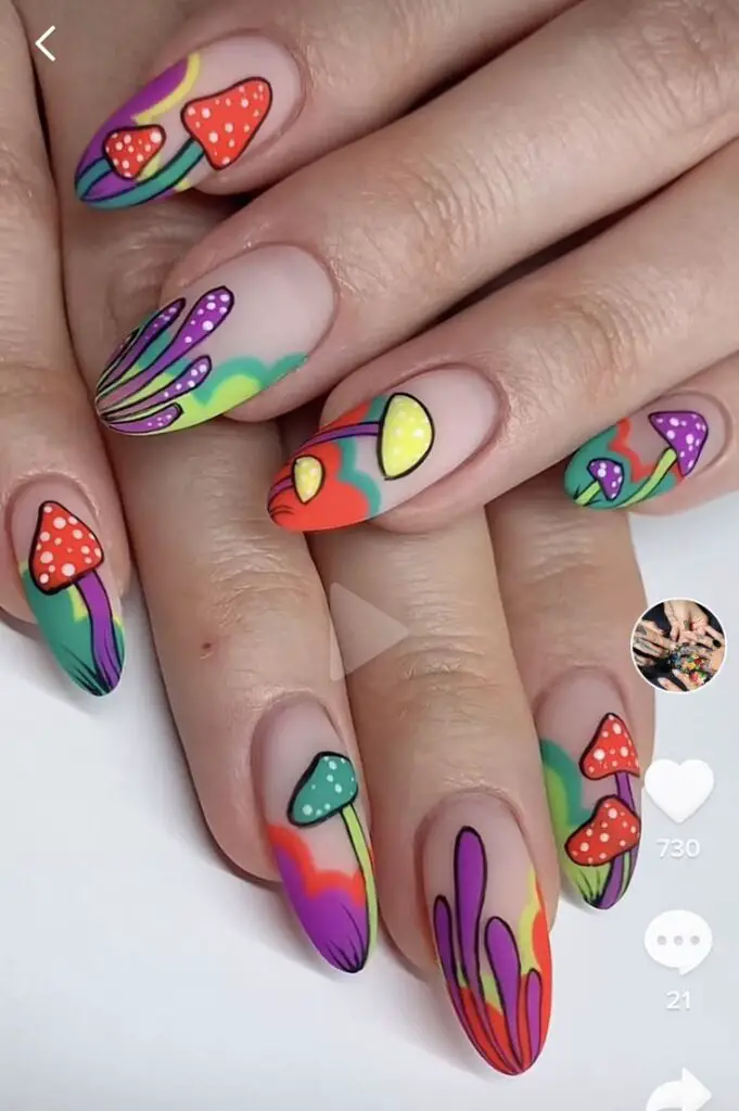 Mushroom Nail