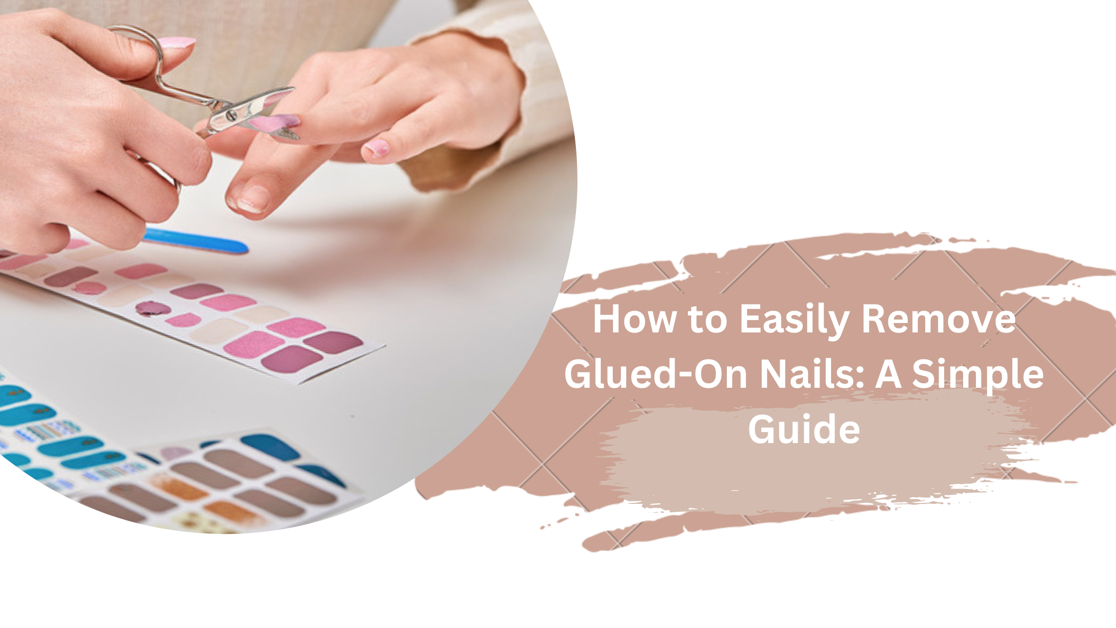 Glued-On Nails